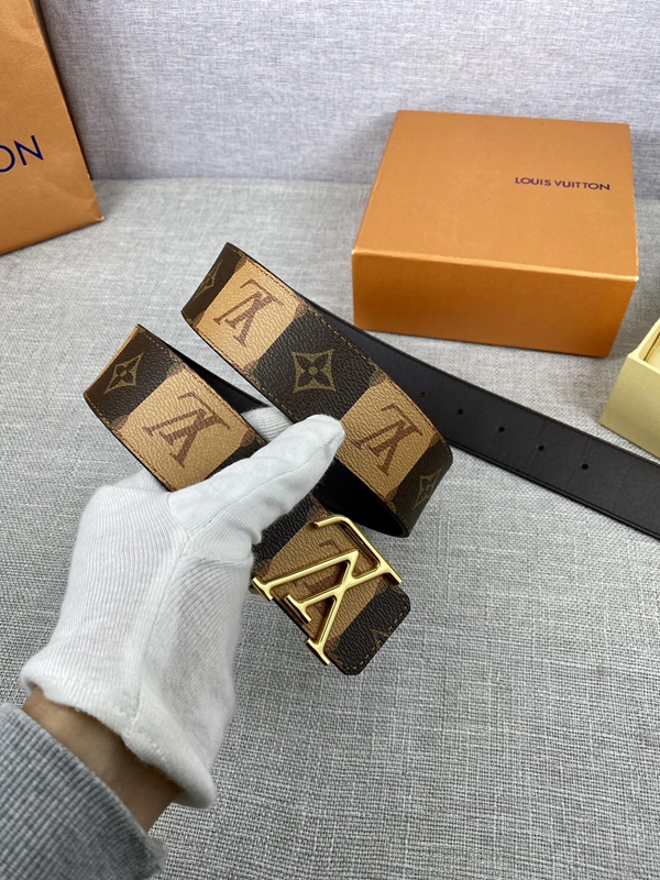 激安ルイヴィトンベルト角部分ディテール